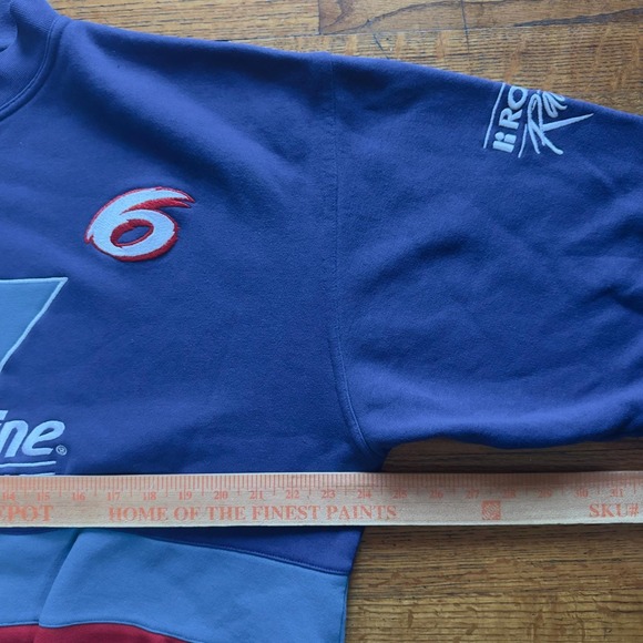 Vintage Chase Authentics Valvoline Racing Crewneck Sweatshirt Mens Large - Picture 3 of 8
